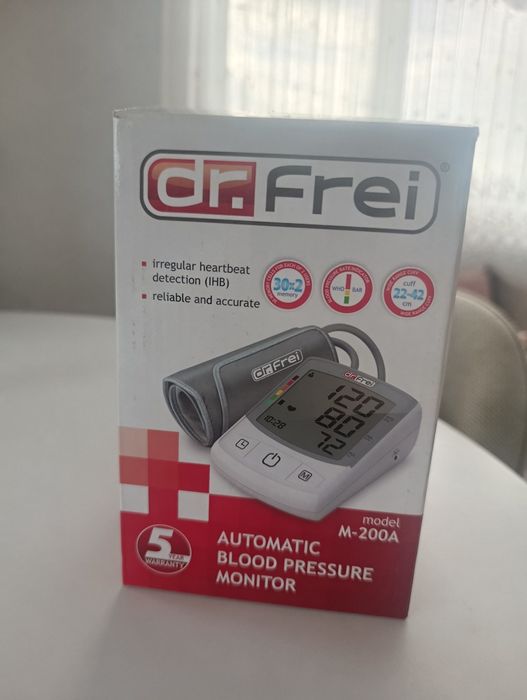 Dr. Frei M-200A автоматичен електронен апарат за кръвно налягане