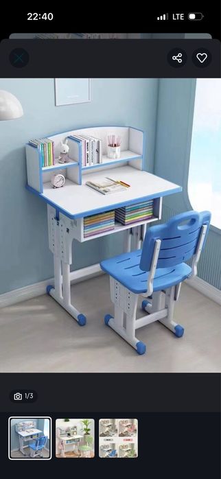 Bolalar uchun ergonomik Stol-stul дедский компилект стол- стул