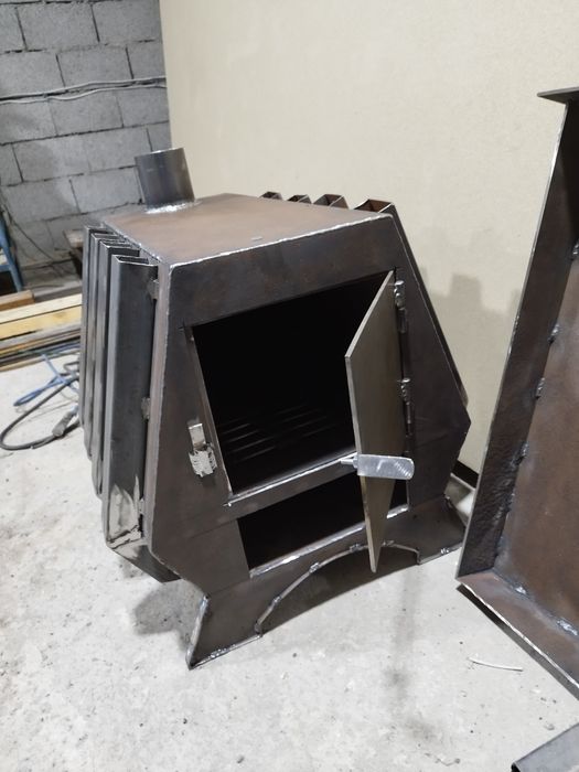 Otin va ko'mirga, gazga ishlaydigon pechka