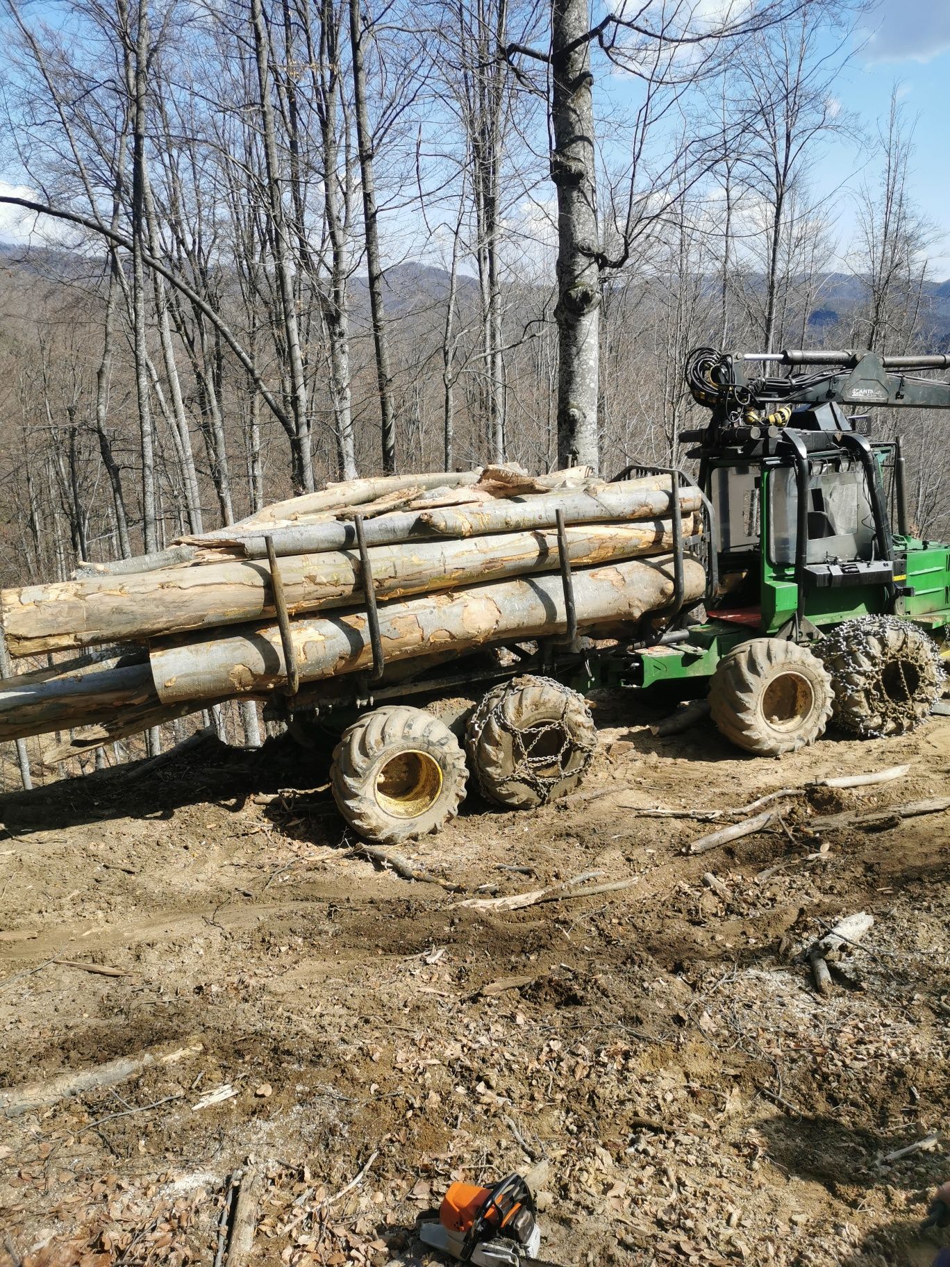 Vand Forwarder Timberjack