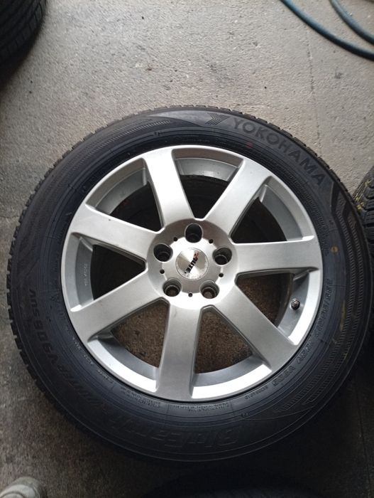 Jante aliaj Marca AUTEC , R17 , 5X120 , BMW X3, cu anvelope IARNĂ