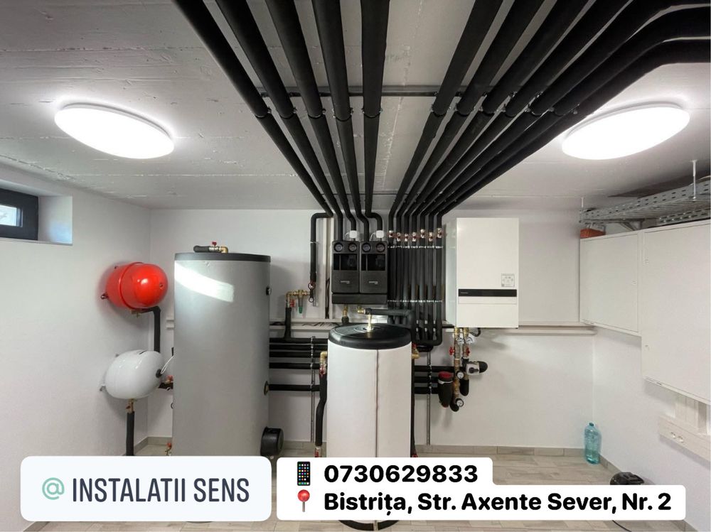 Centrale, pompe de căldură, AC | Montaj + transport GRATUIT – Bistrița