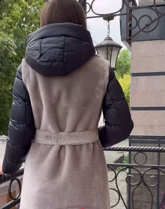 Пальто трансформер зимнее