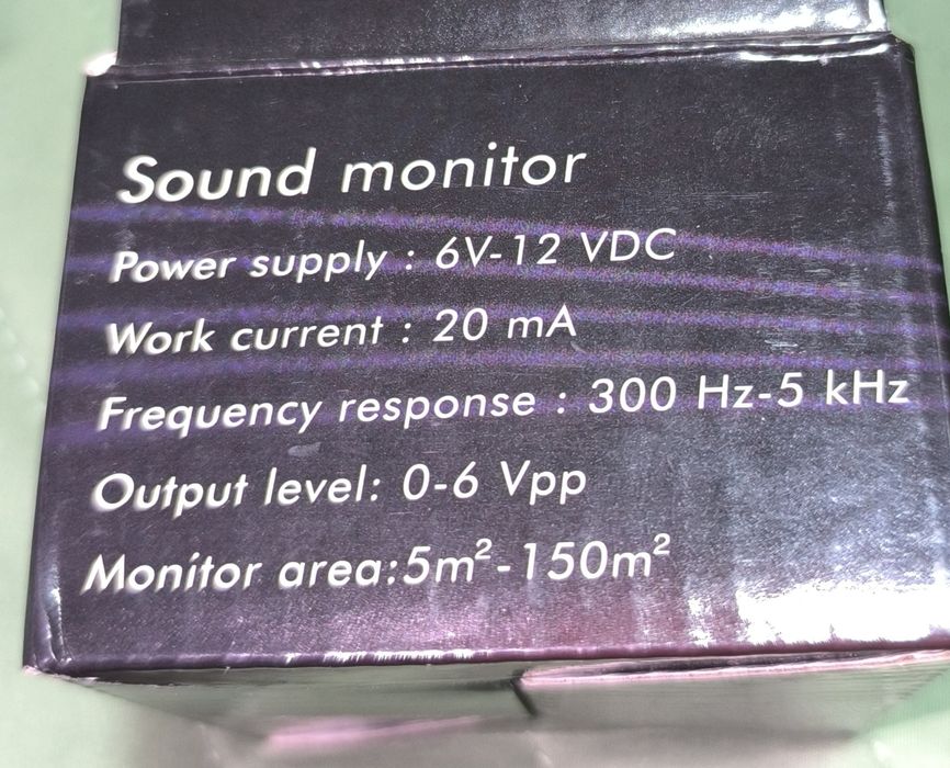 Микрофон для видеонаблюдения