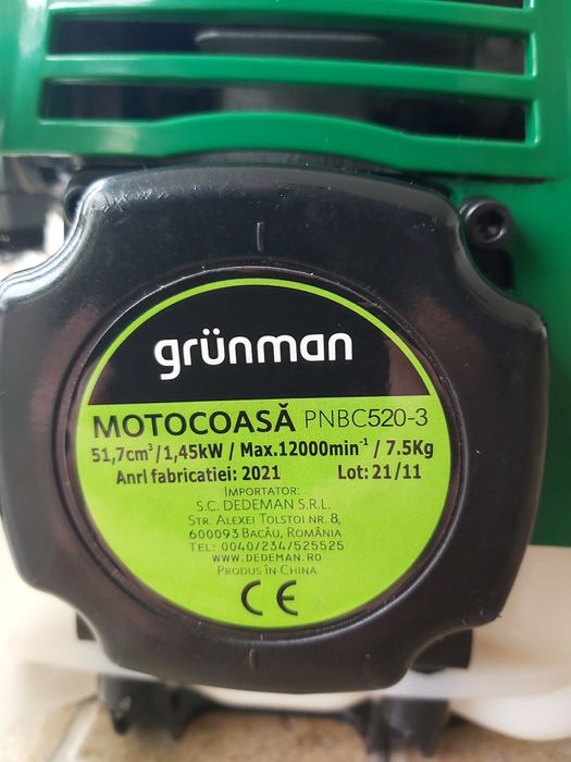 Motocoasa grunman 2cp