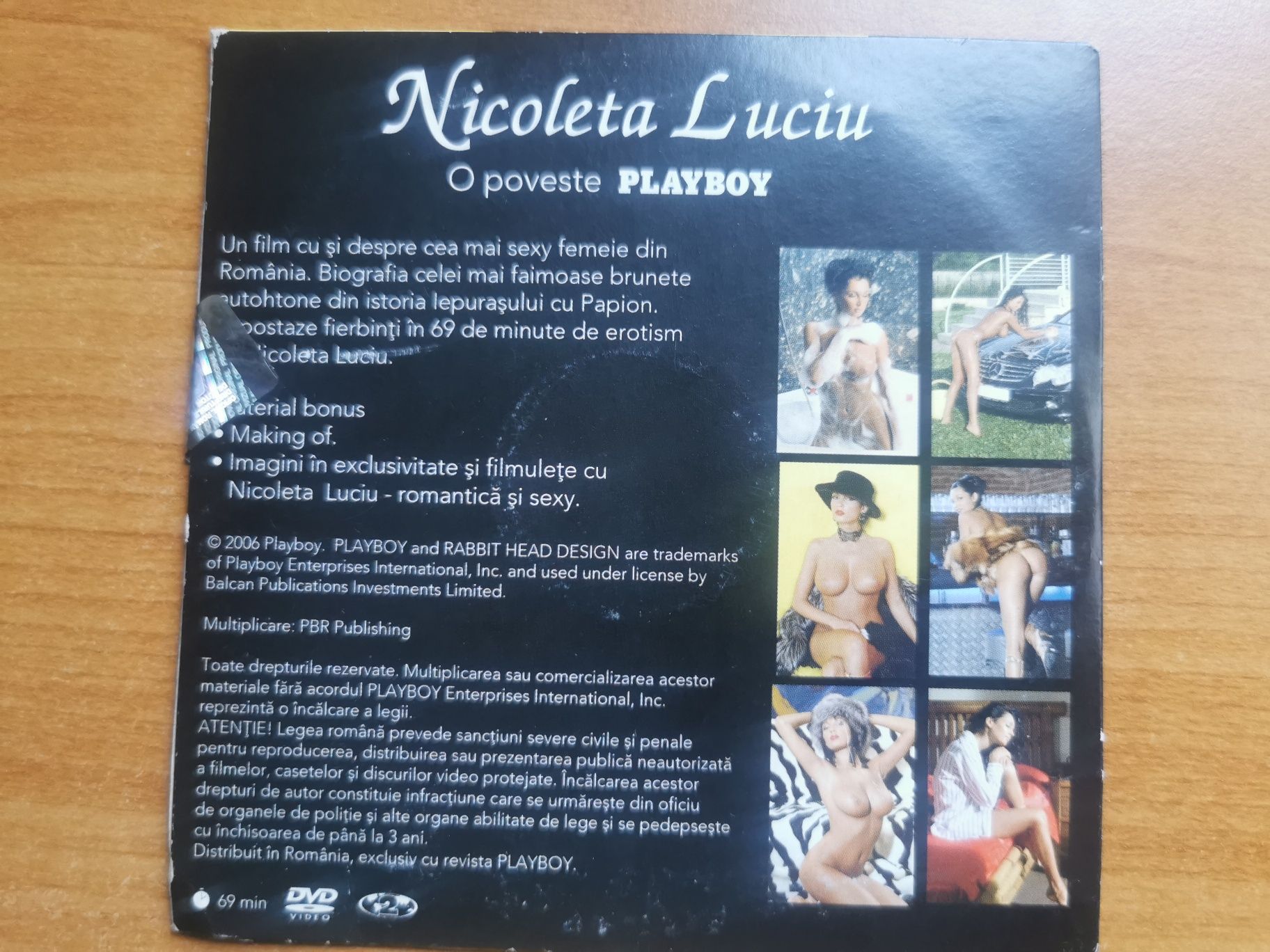 Dvd Nicoleta Luciu Playboy