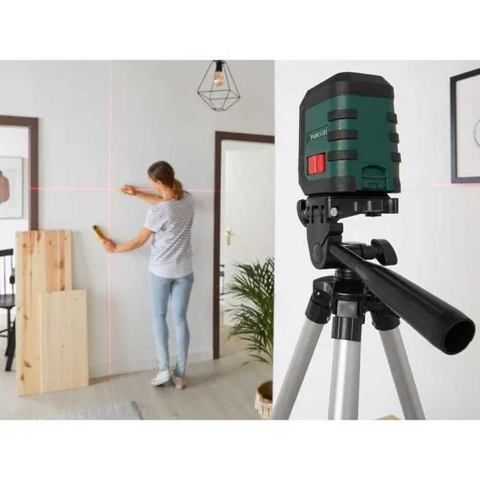 Лазерен нивелир със статив Parkside PKLL 8 A3