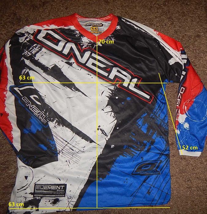 Bluza motocross O'Neal Element. Marimea L-Men.
