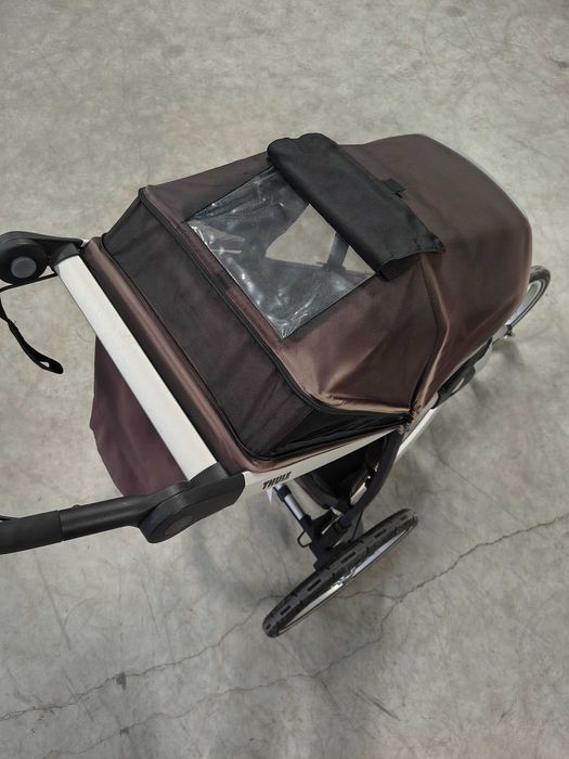 Carucior Thule Glide 2 Single Aluminium/Jet Black (model 2020)