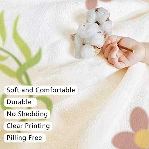 Ново Бебешко фланелено одеяло за момче момиче легло жираф и слон