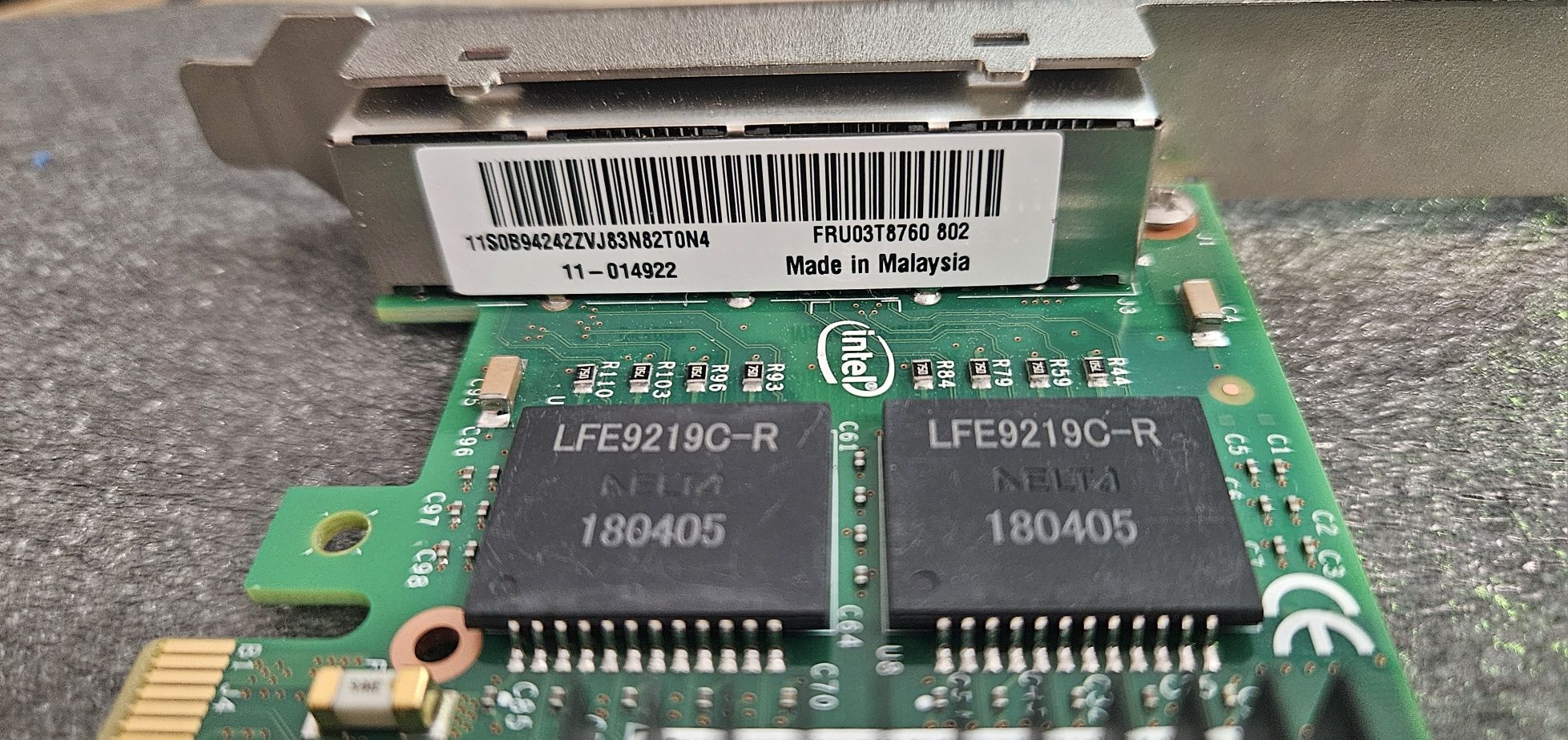 Tr Gratuit Placa retea Intel I350-T4  Quad Port 1Gbps Full / Low