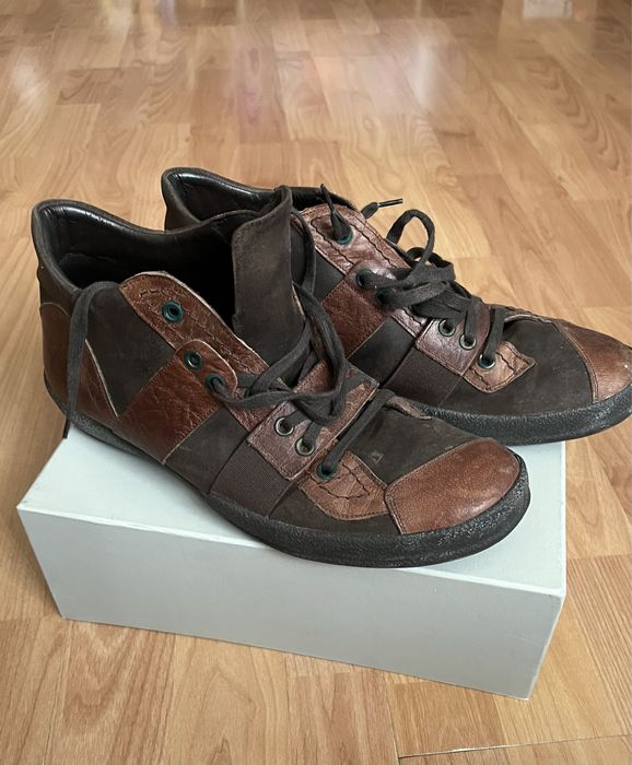 Боти естествена кожа / бувки естествена кожа  - цената е символична