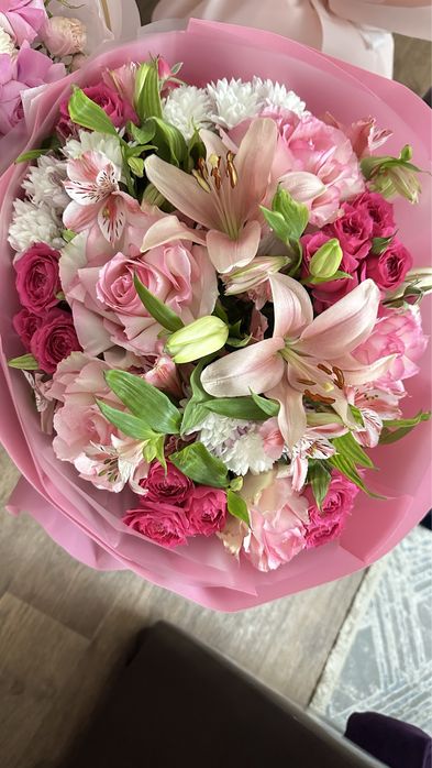 Красивый букет свежий