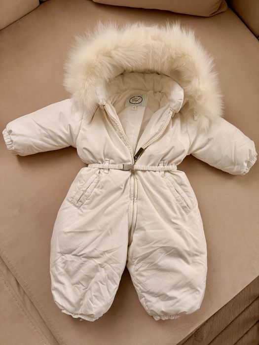 Страхотен бебешки космонавт гъши пух