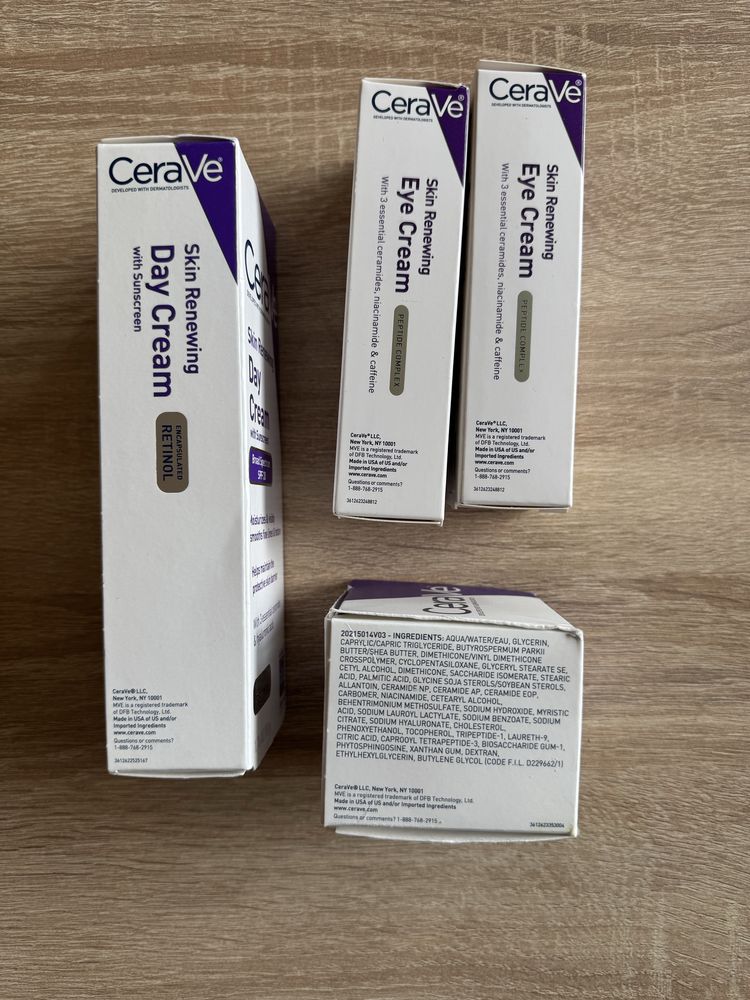 Комплект кремове за лице Cerave Skin Renewing