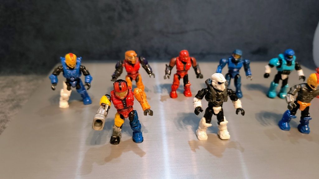 Lot 9 figurine Halo Mega Bloks Lego