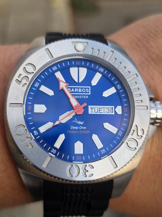 Barbos Seamaster Blue Dial