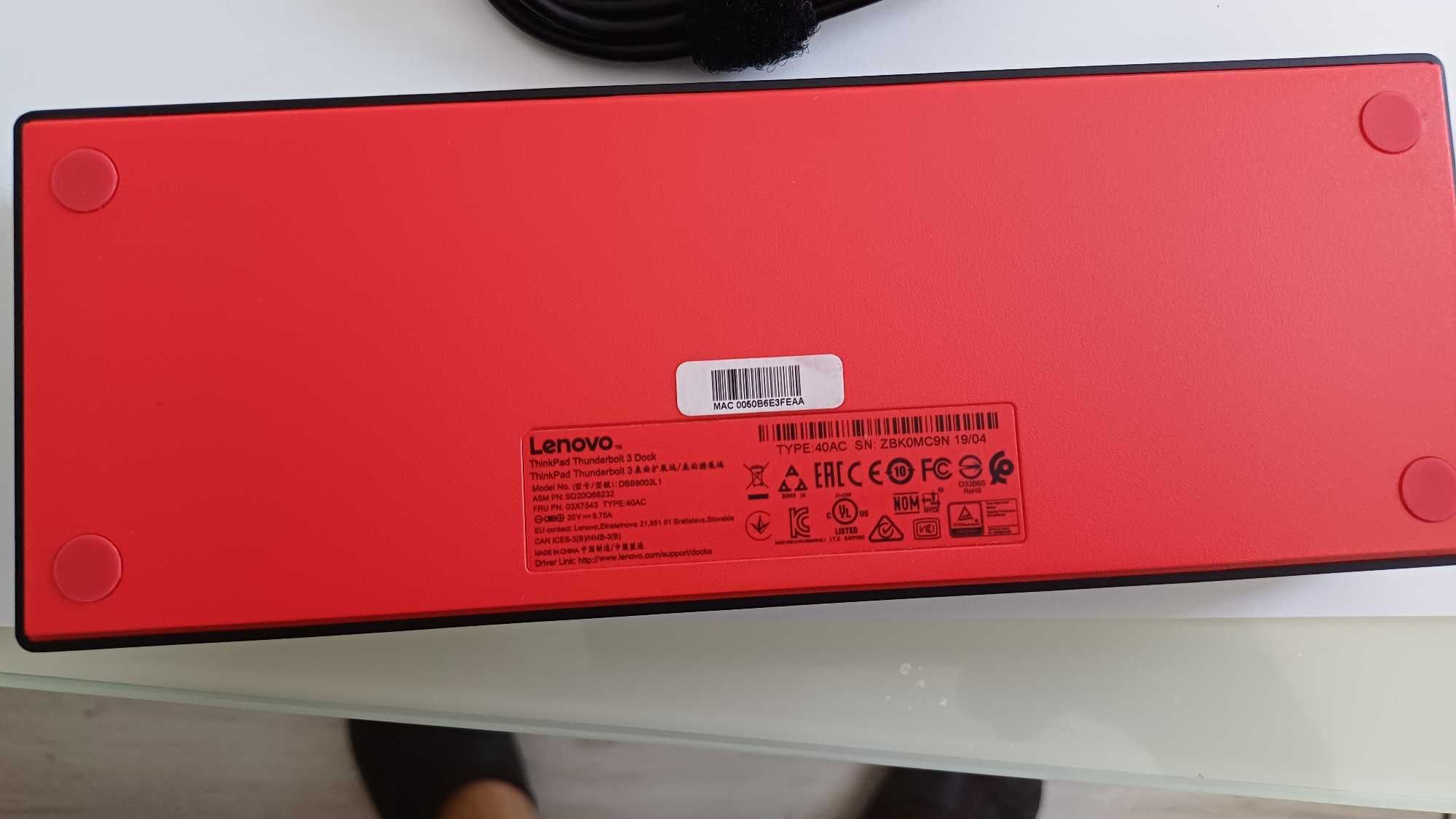 lenovo thnderbolt 3 dock ( докингстанция ) DBB9003L1