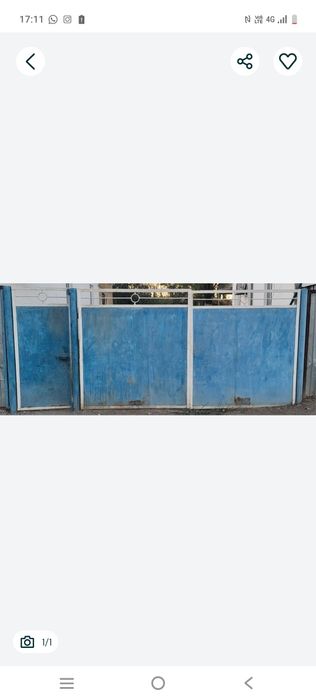 Ворота с колиткой