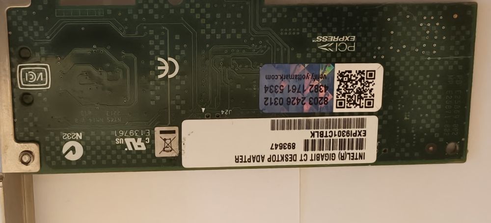 Placa de rețea intel pcie gigabit ct desktop