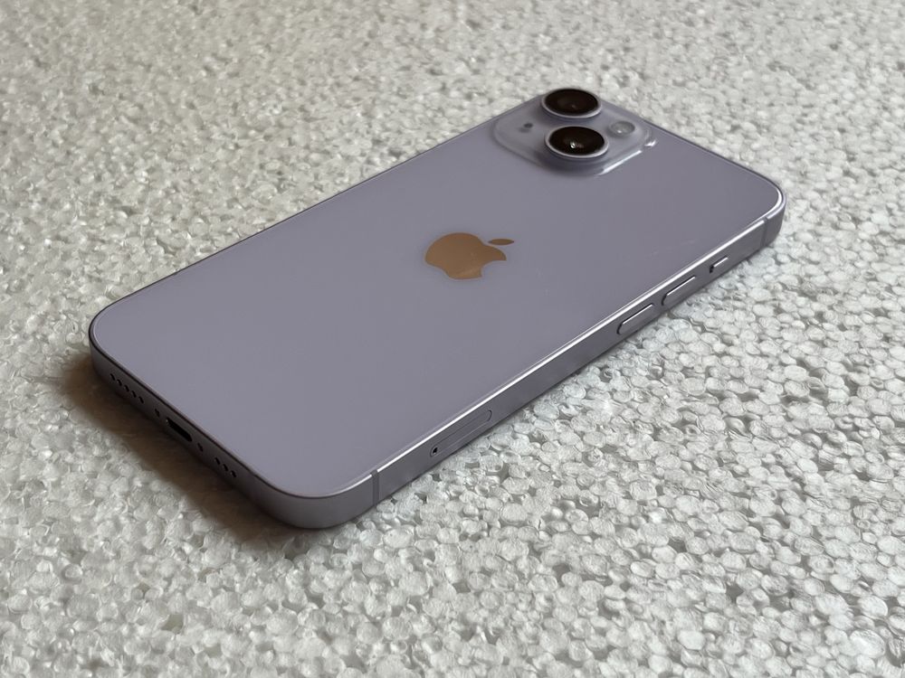 iPhone 14 128Gb Mov Purple Neverlocked 100% viata bateriei