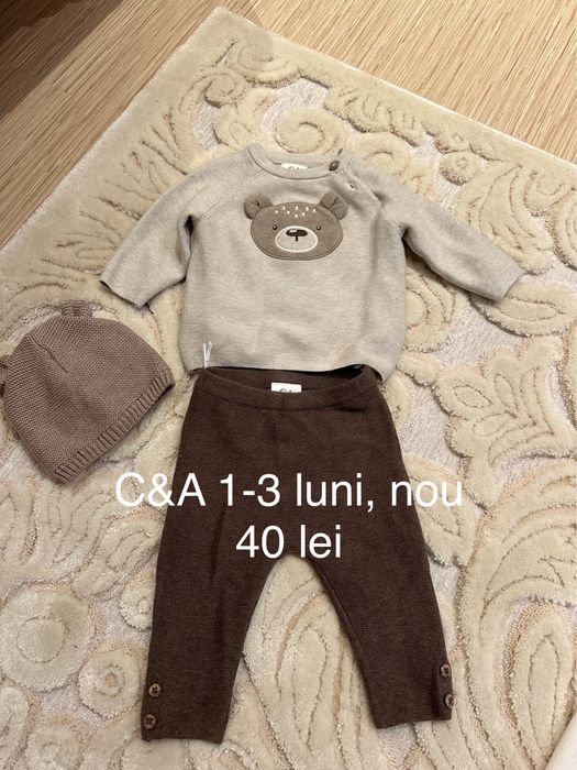 Hainute unisex 1-4 luni