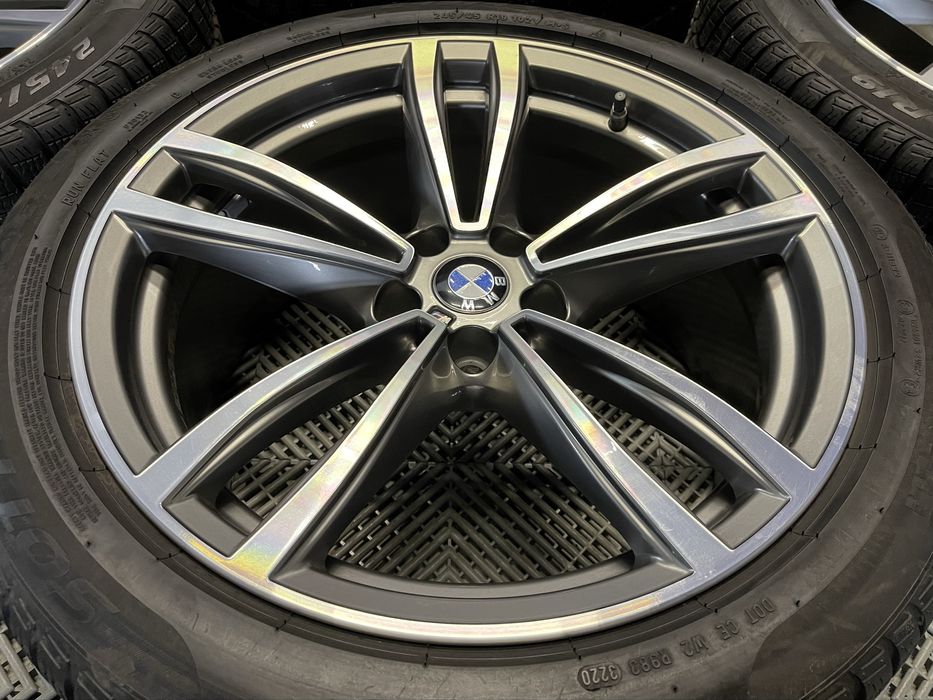Jante Roți 19 BMW Seria 6 7 G11 G12 G32 M Anvelope iarna 245 45 R19