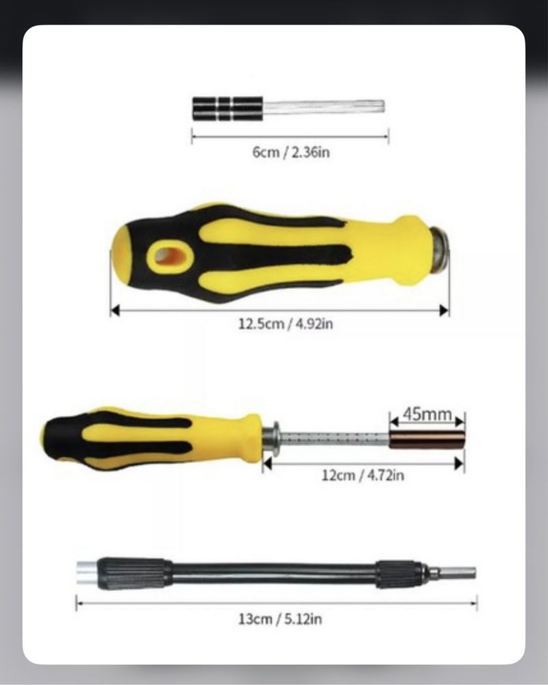 Набор отверток 57 в 1