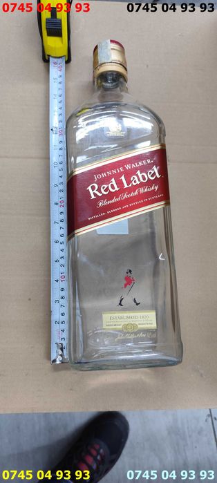 sticla goala WHISKEY Johnie Walker 3 litri 40cm