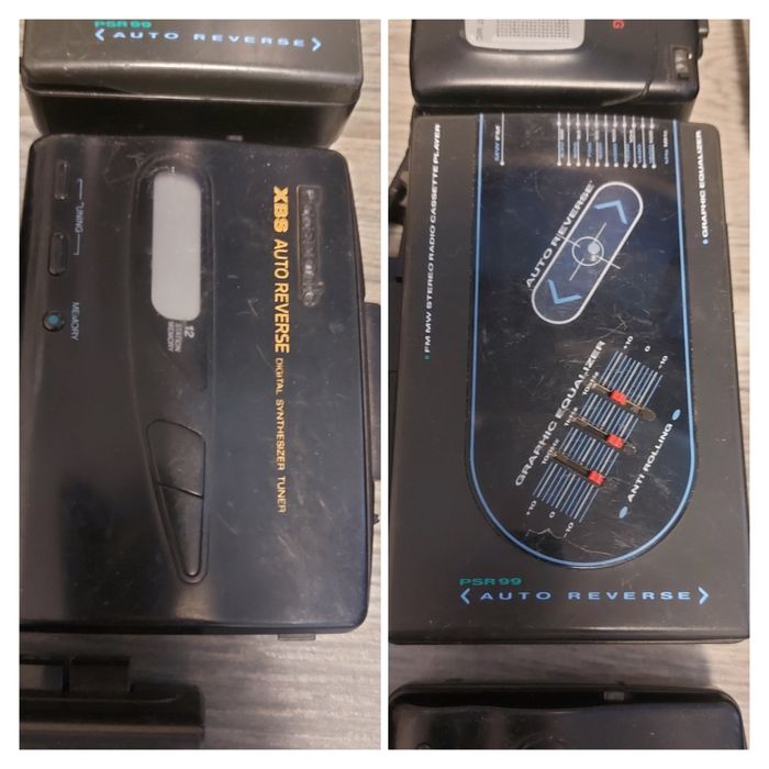 Vând Lot 13 walkman - reportofon - radiocasette