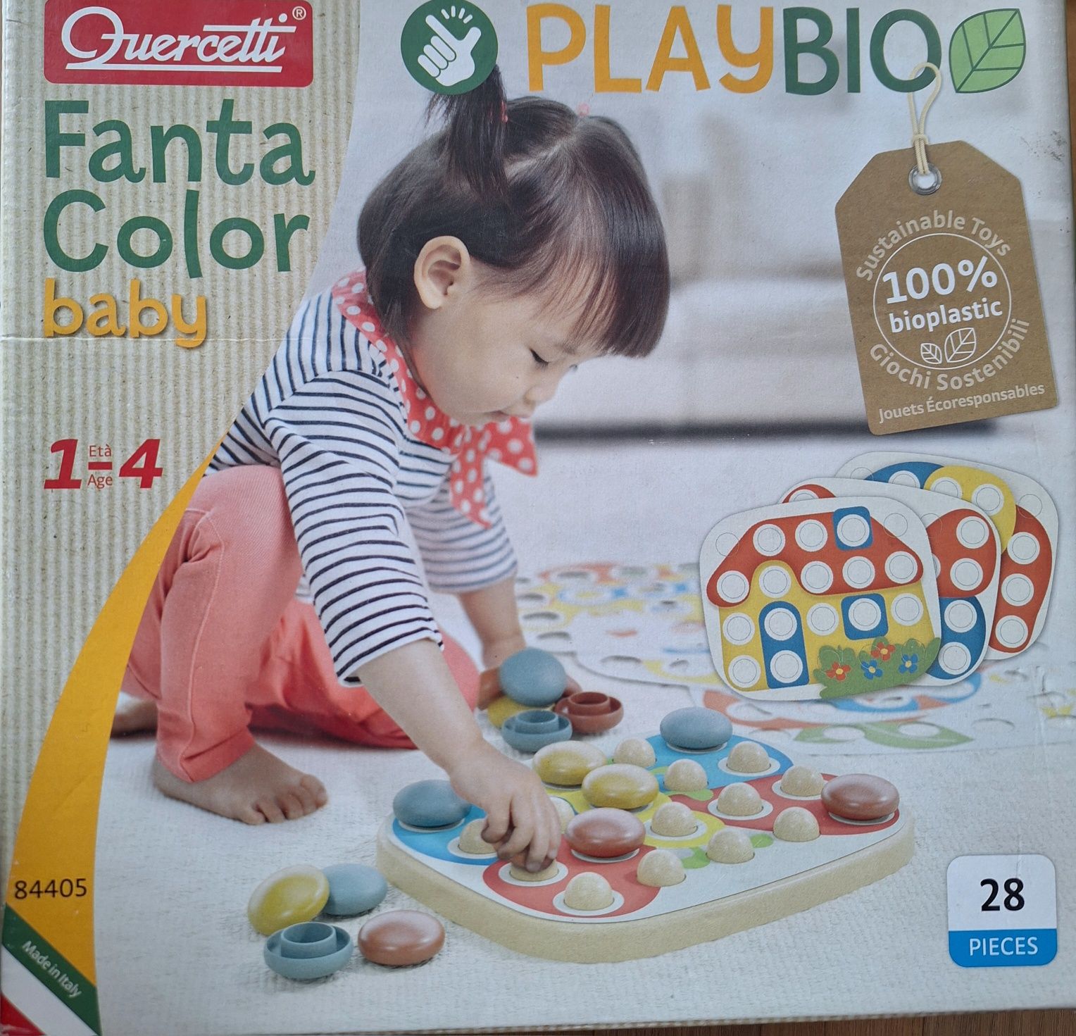 Детска игра FantaColor baby Play Bio 100% и chunky Peggy Play Bio