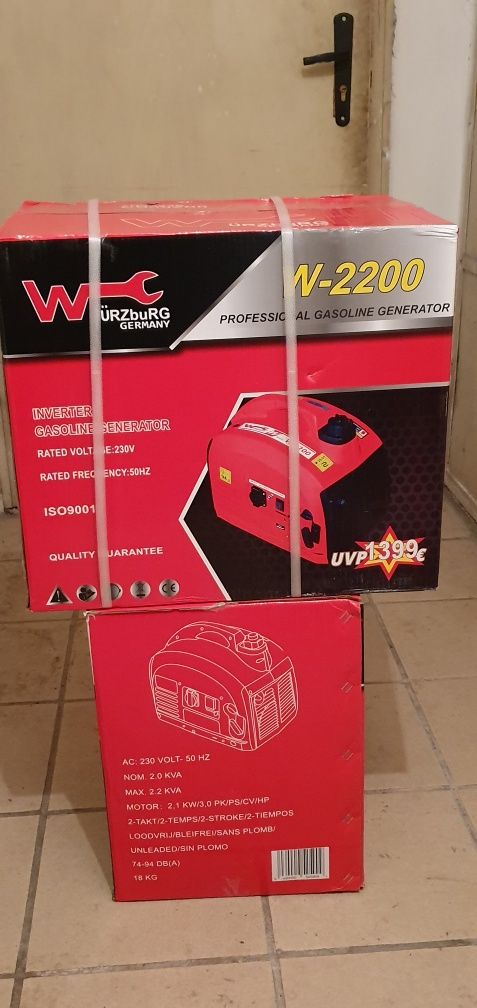 Нов инверторен генератор 2kW