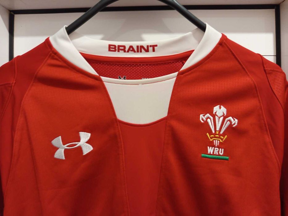 Оригинална ръгби фланелка на Уелс - under armour