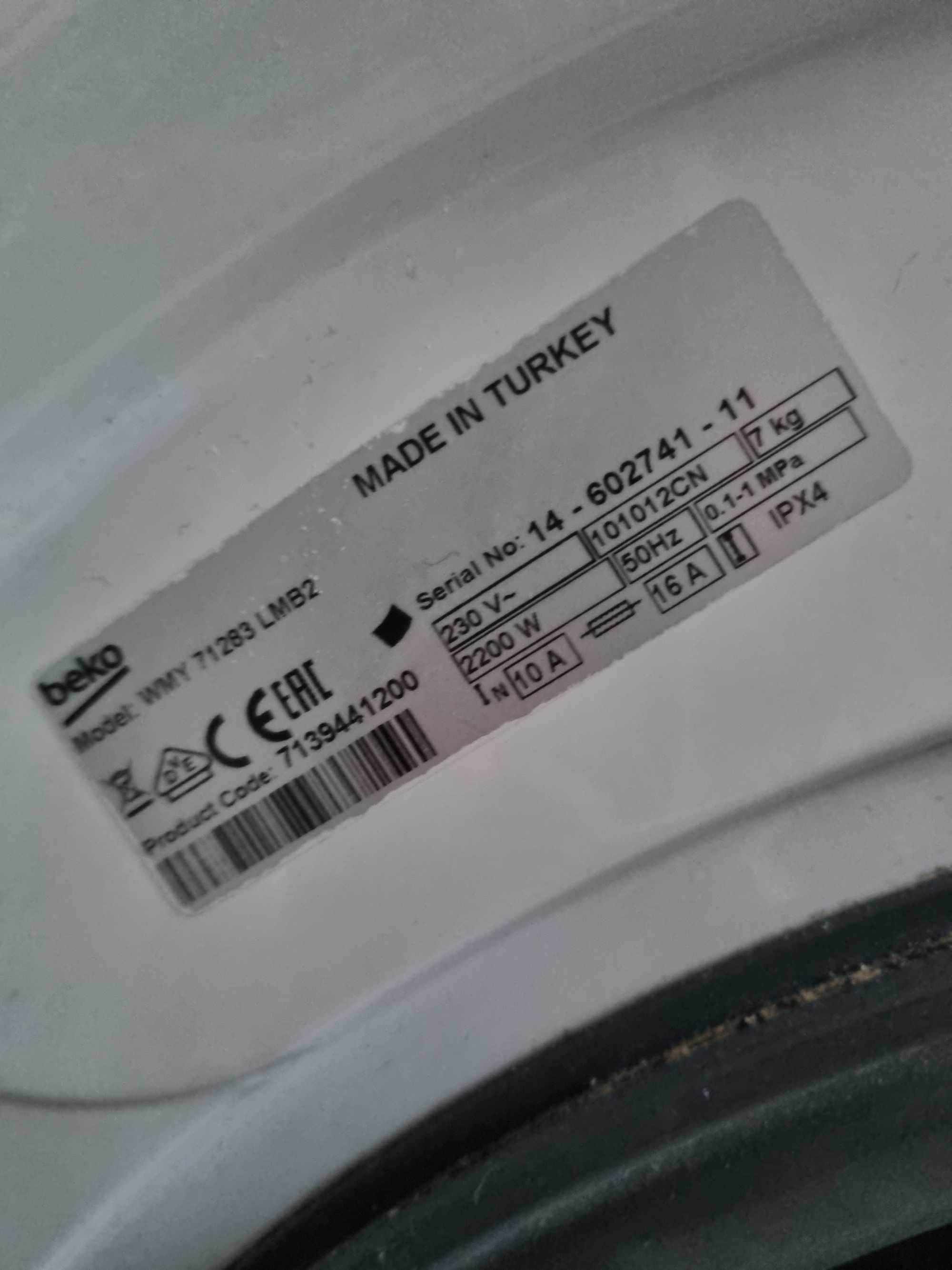 Пералня BEKO 7kg A+++