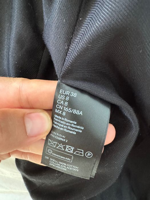 Sacou piesa rara de colectie Balmain x H&M 36-38