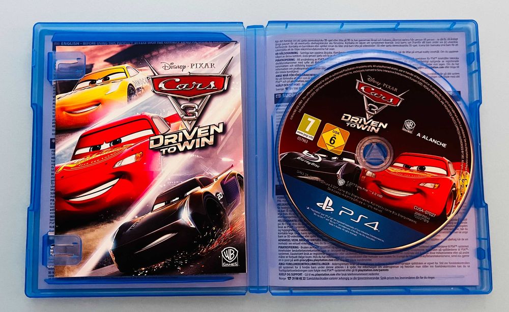 Cars 3, Driven To Win, PS4, състезателни игри, детски игри, Колите 3