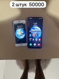 Iphone 6  samsung a20 ss