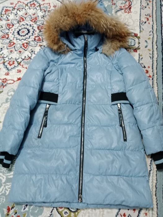 Пуховик зимний рост 140-146