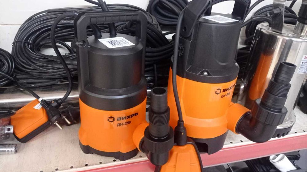Насосы дренажные для перекачивания воды