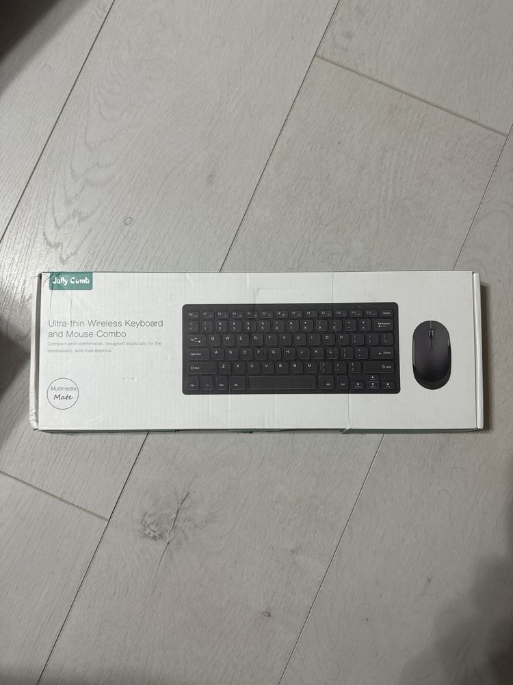 Kit tastatura si mouse wireless Jelly Comb NOU