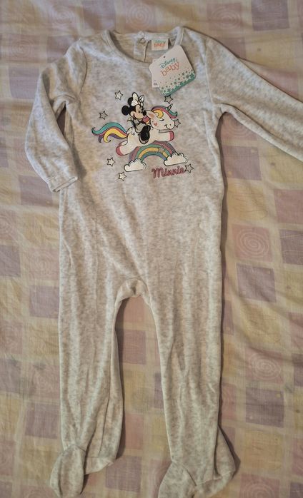 Salopeta fetițe Minnie nouă cu etichetă 92