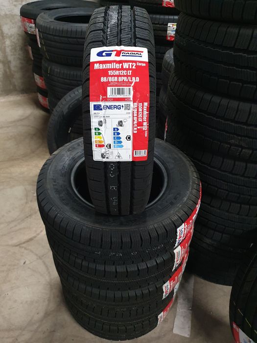155r12c 155/80/12C Gt Radial Maxmiler Wt2 88/86r 8pr. 2323