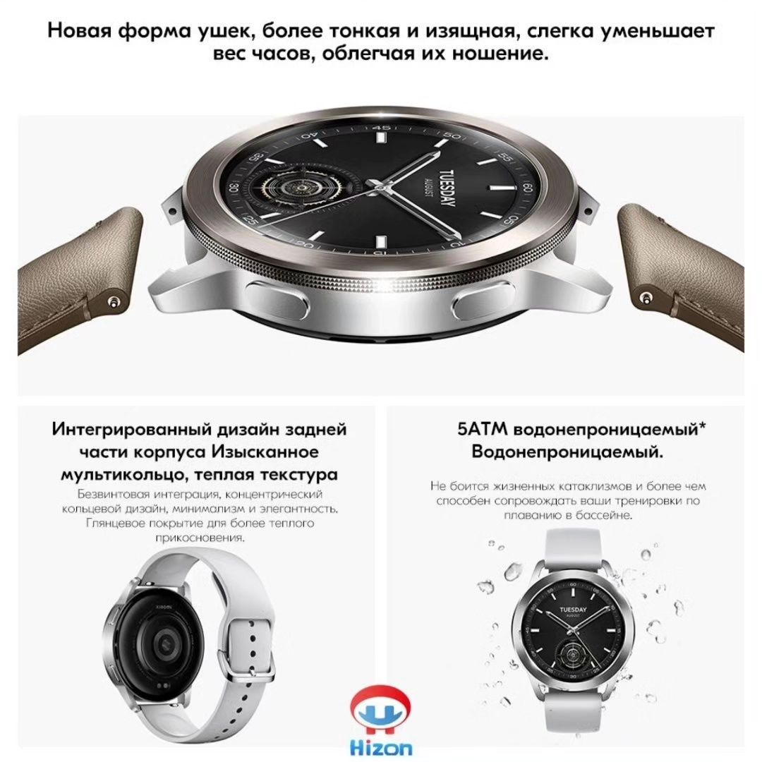 Новые Xiaomi watch s 3 global