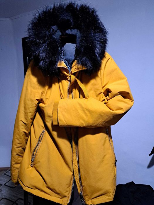 Geaca iarna zara, portocalie