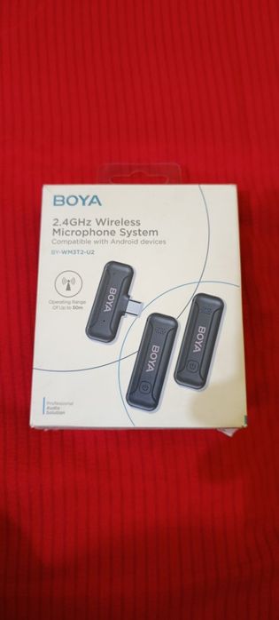 Boya mikrafon by-wm3t2-u2