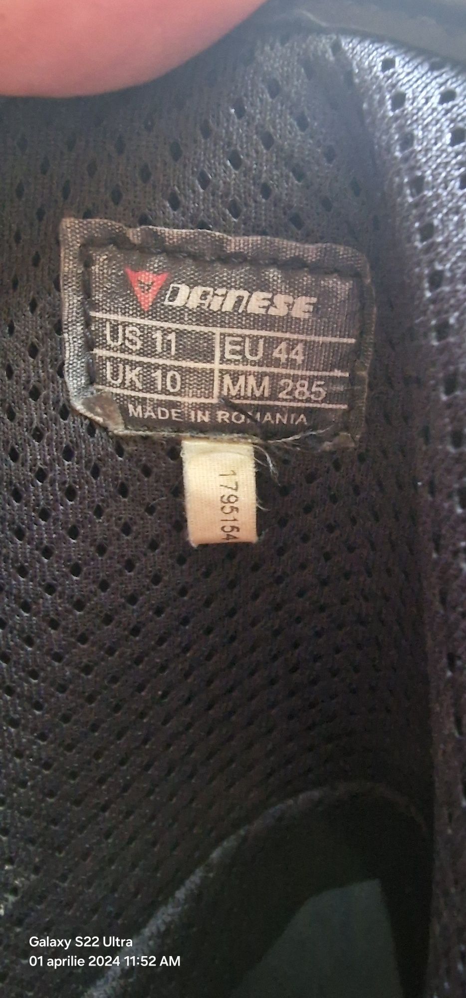 Cizme moto dainese 44