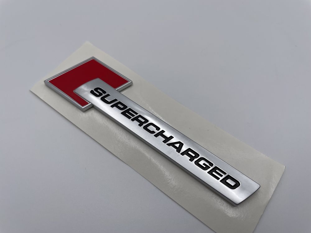 Emblema Auto Supercharged