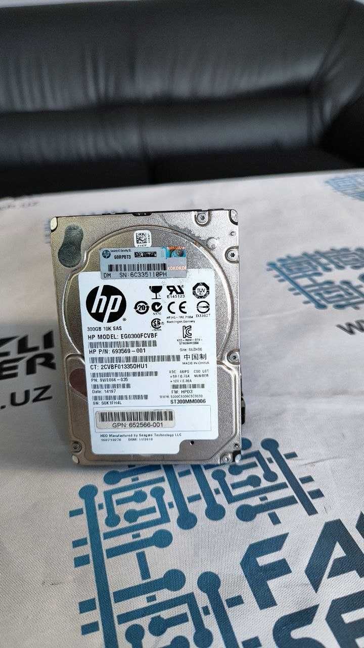 HDD Диски серверные SAS