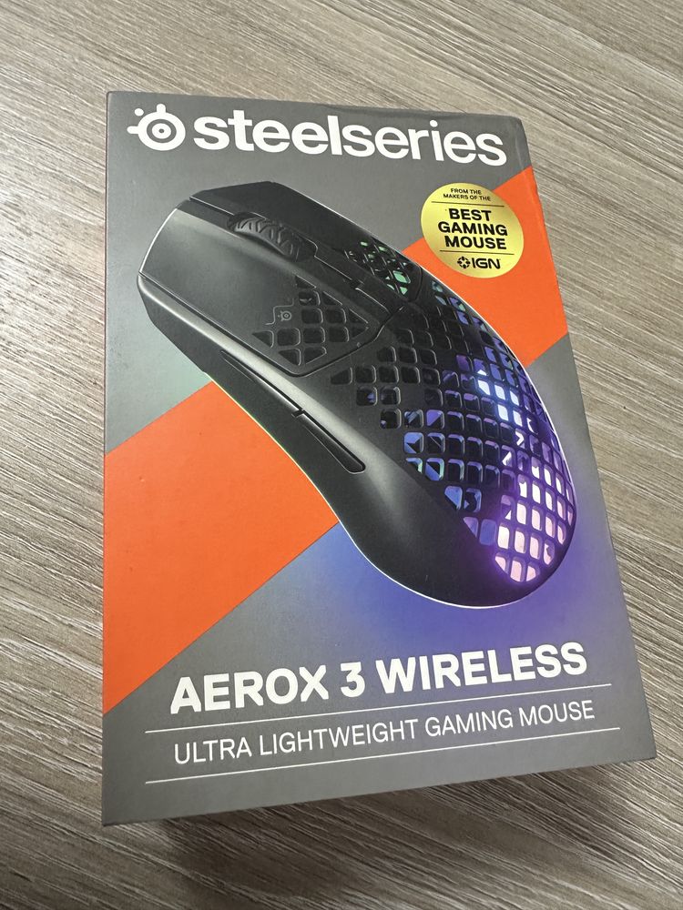 Mouse steelseries aerox3 wireless