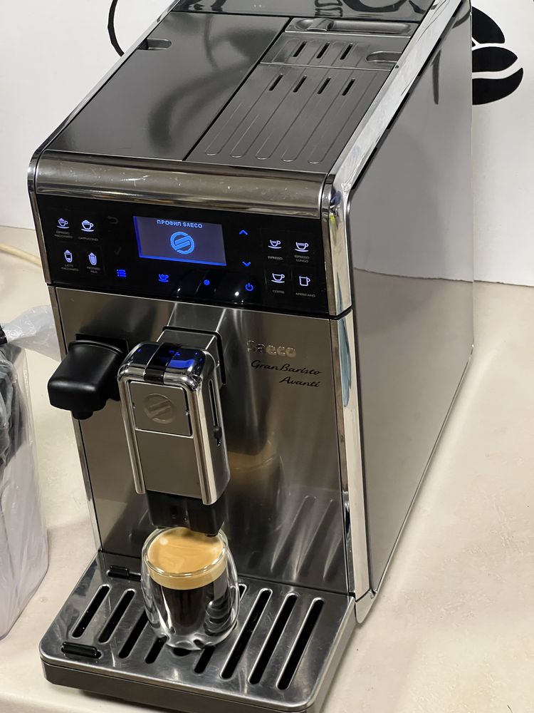 Кафемашина кафе автомат Saeco Gran Barista Avanti с гаранция